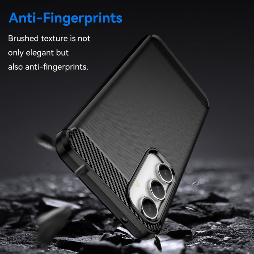 Techsuit - Carbon Silicone - Samsung Galaxy A35 5G - Black