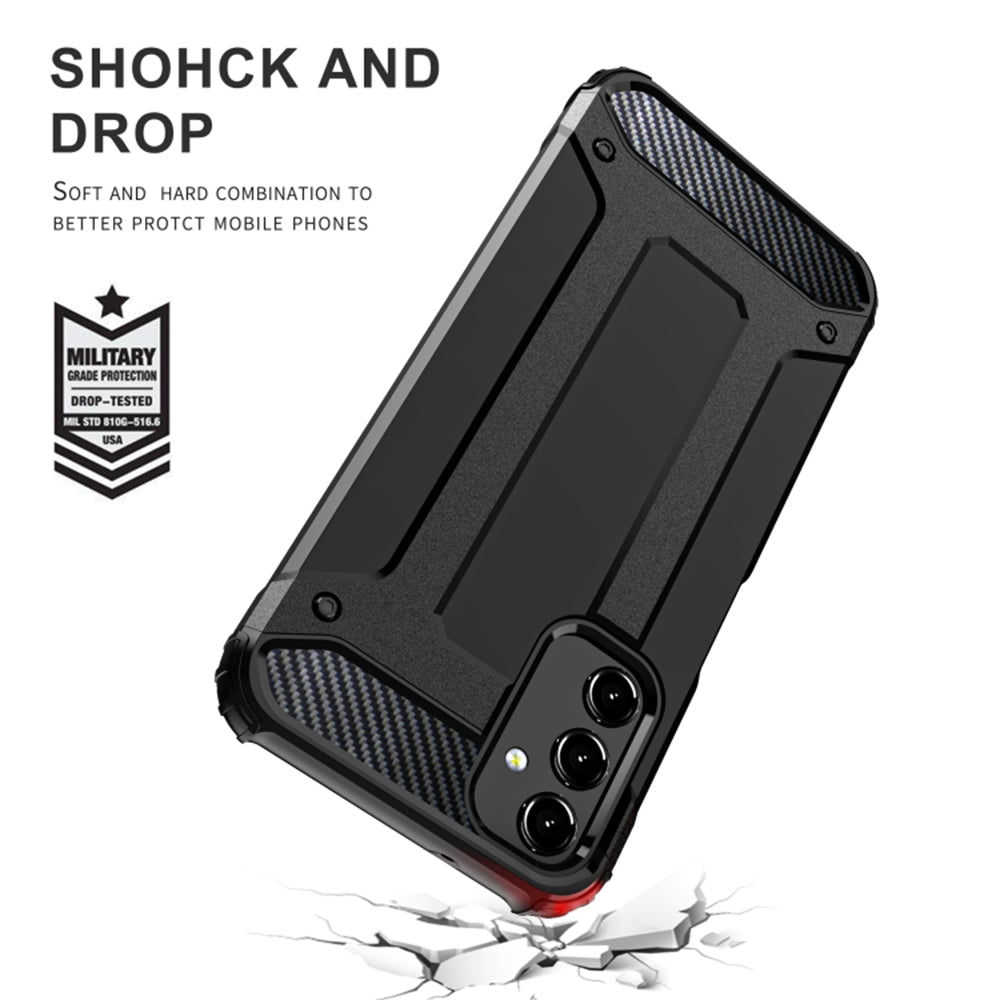 Techsuit - Hybrid Armor - Samsung Galaxy A05s - Black