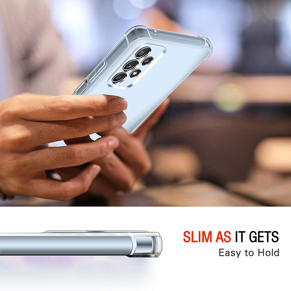 Techsuit - Shockproof Clear Silicone - Samsung Galaxy A53 5G - Clear