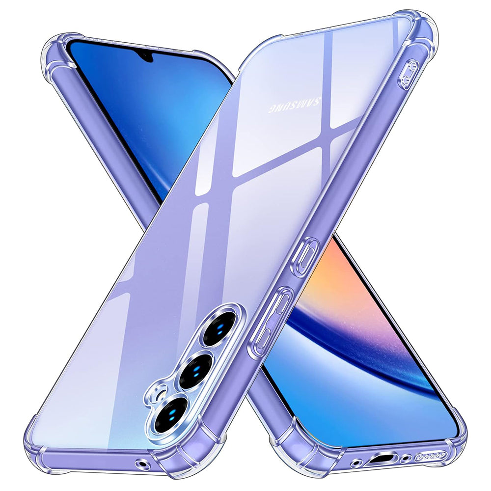 TechSuit Husa de protectie Techsuit Shockproof Clear Silicone compatibil cu Samsung Galaxy A34 5G, Transparent