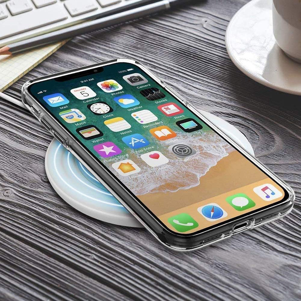 Techsuit - Shockproof Clear Silicone - iPhone XR - Clear
