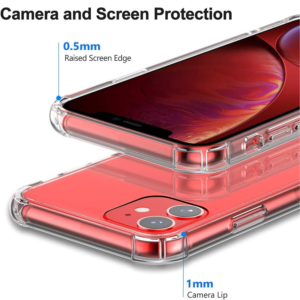 Techsuit - Shockproof Clear Silicone - iPhone 12 mini - Clear