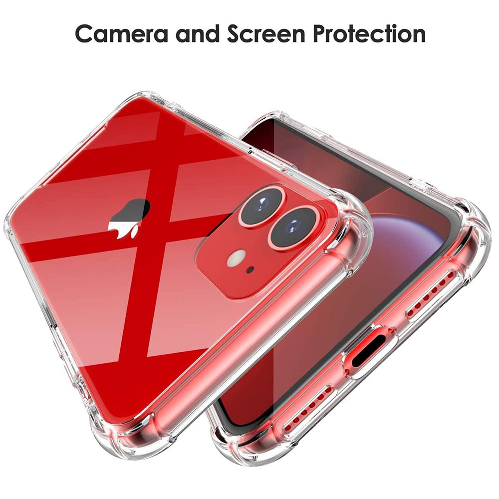 Techsuit - Shockproof Clear Silicone - iPhone 12 mini - Clear
