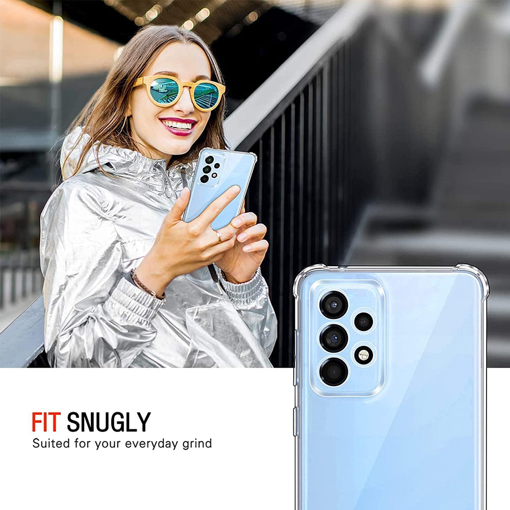 Techsuit - Shockproof Clear Silicone - Samsung Galaxy A33 5G - Clear