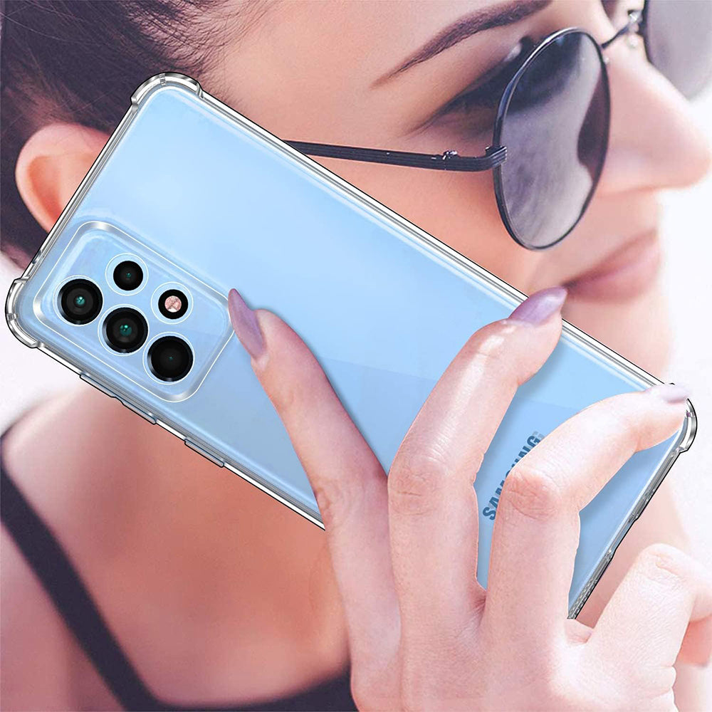 Techsuit - Shockproof Clear Silicone - Samsung Galaxy A33 5G - Clear