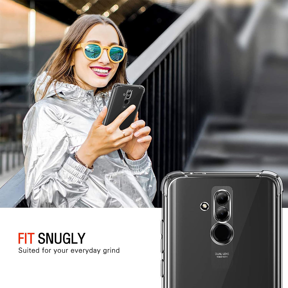TechSuit Husa de protectie Techsuit Shockproof Clear Silicone compatibil cu Huawei Mate 20 Lite, Transparent – imagine 6