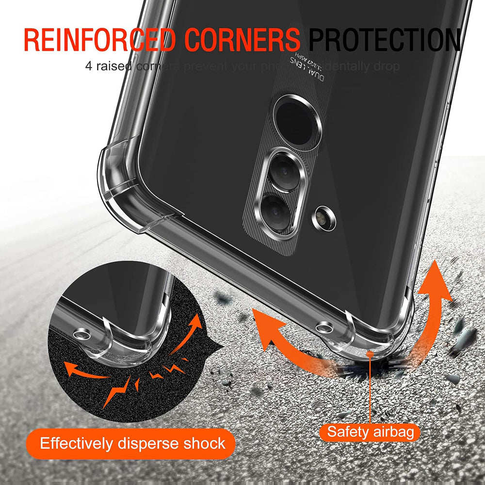 TechSuit Husa de protectie Techsuit Shockproof Clear Silicone compatibil cu Huawei Mate 20 Lite, Transparent – imagine 4