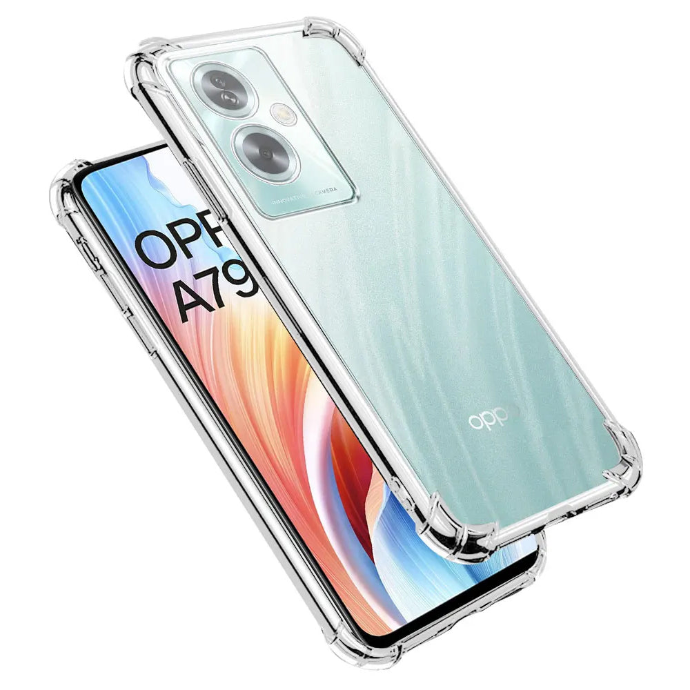 Techsuit - Shockproof Clear Silicone - Oppo A79 5G / OnePlus Nord N30 SE - Clear