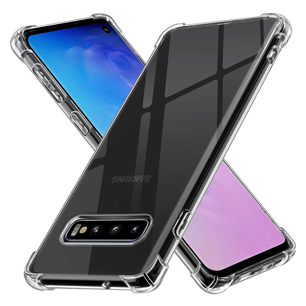 TechSuit Husa de protectie Techsuit Shockproof Clear Silicone compatibil cu Samsung Galaxy S10, Transparent