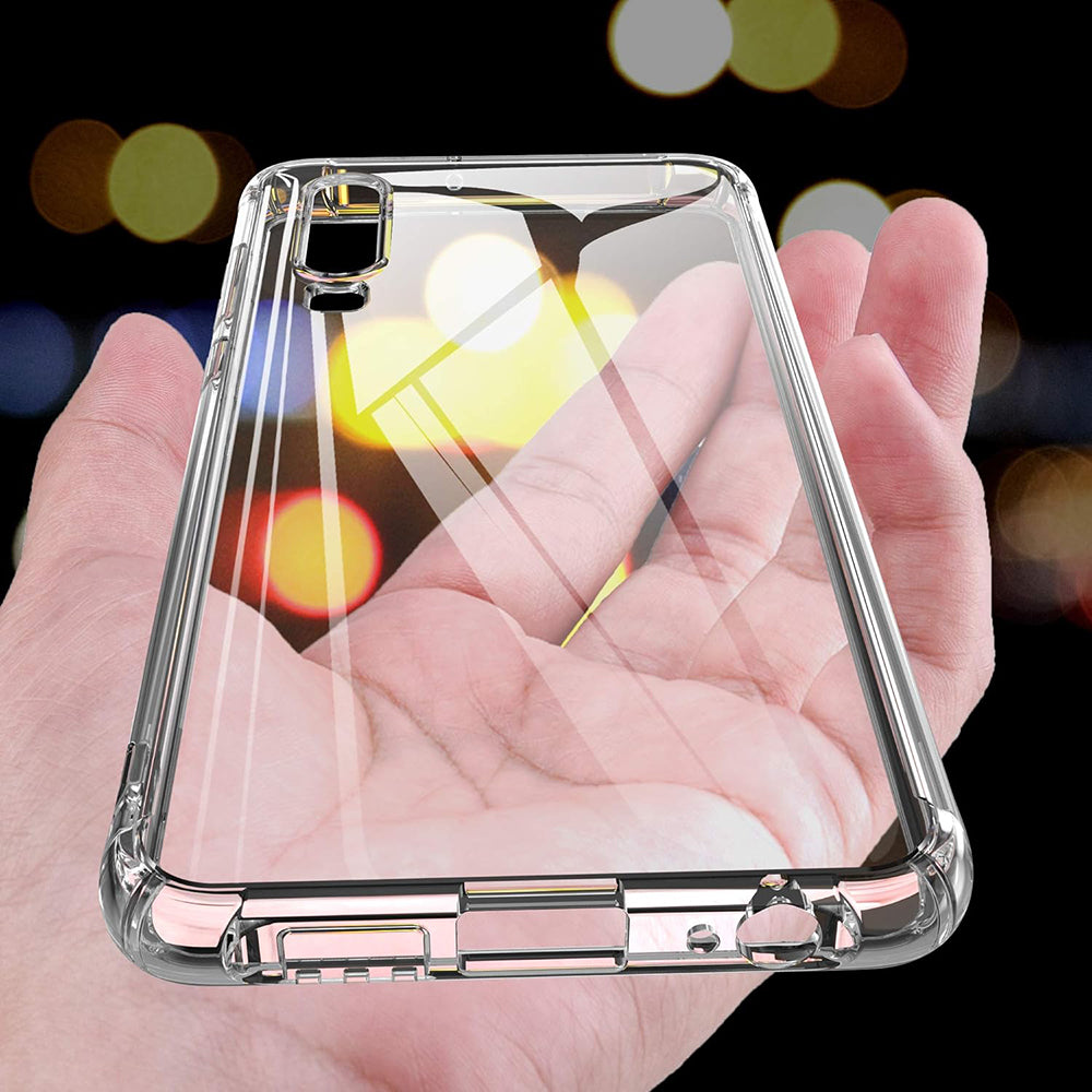 Techsuit - Shockproof Clear Silicone - Huawei P30 - Clear