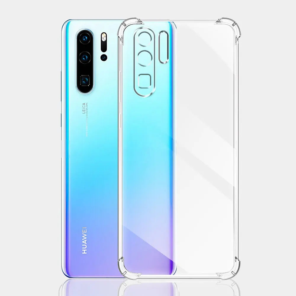 TechSuit Husa de protectie Techsuit Shockproof Clear Silicone compatibil cu Huawei P30 Pro / P30 Pro New Edition, Transp