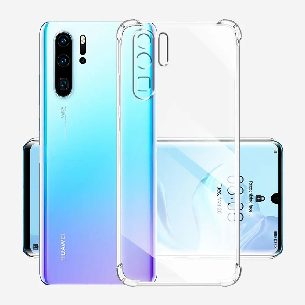 TechSuit Husa de protectie Techsuit Shockproof Clear Silicone compatibil cu Huawei P30 Pro / P30 Pro New Edition, Transp