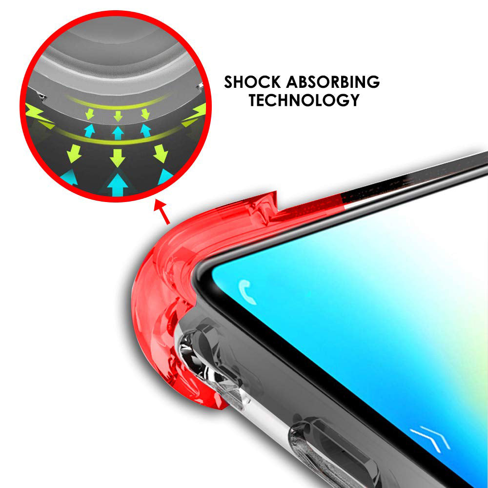 Techsuit - Shockproof Clear Silicone - Samsung Galaxy A21s - Clear