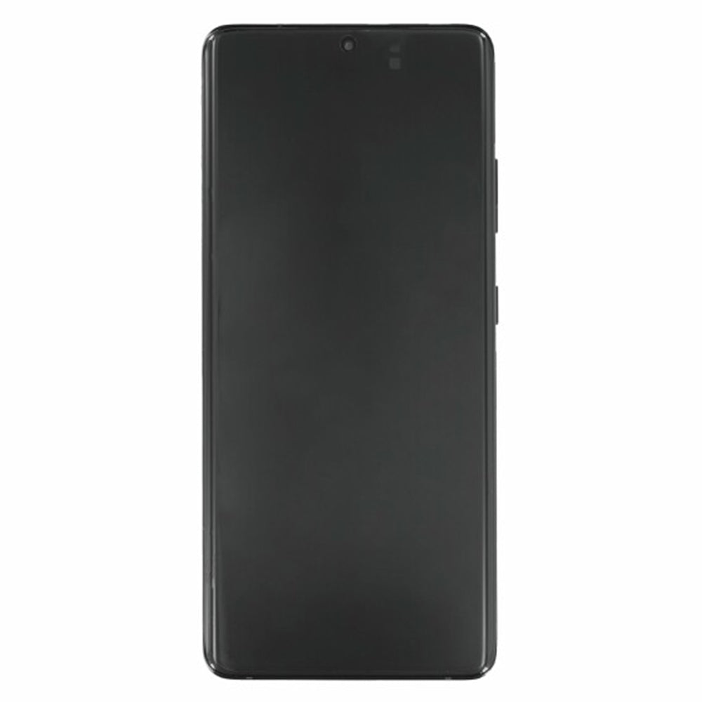 Samsung - Original Display + Frame (16308) - Samsung Galaxy S21 Ultra 5G (SM-G998B), No Camera, GH82-26035A - Phantom Bl
