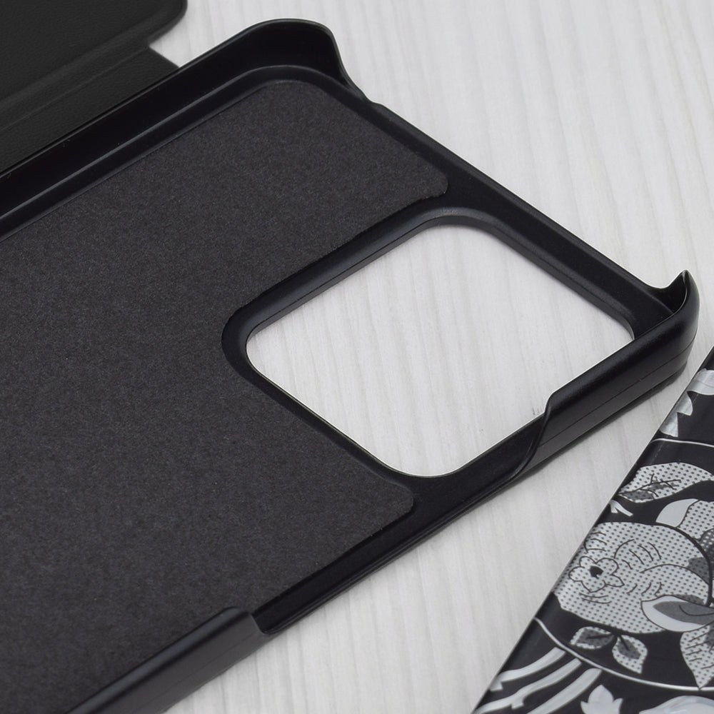 Techsuit - eFold Series - Xiaomi Redmi 13C 4G / Redmi 13C 5G / Poco C65 - Black