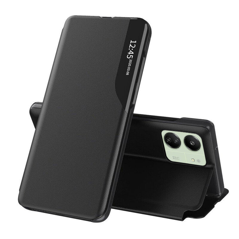 Techsuit - eFold Series - Xiaomi Redmi 13C 4G / Redmi 13C 5G / Poco C65 - Black