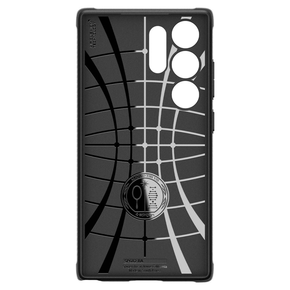 Spigen Husa de protectie Spigen Rugged Armor (ACS07286) compatibil cu Samsung Galaxy S24 Ultra, Negru – imagine 4