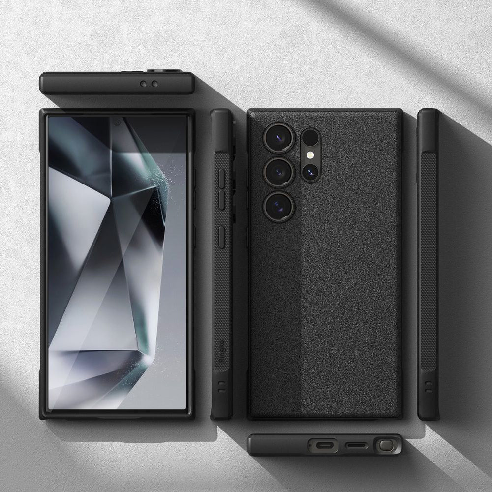 Ringke Husa de protectie Ringke Onyx compatibil cu Samsung Galaxy S24 Ultra, Negru – imagine 3