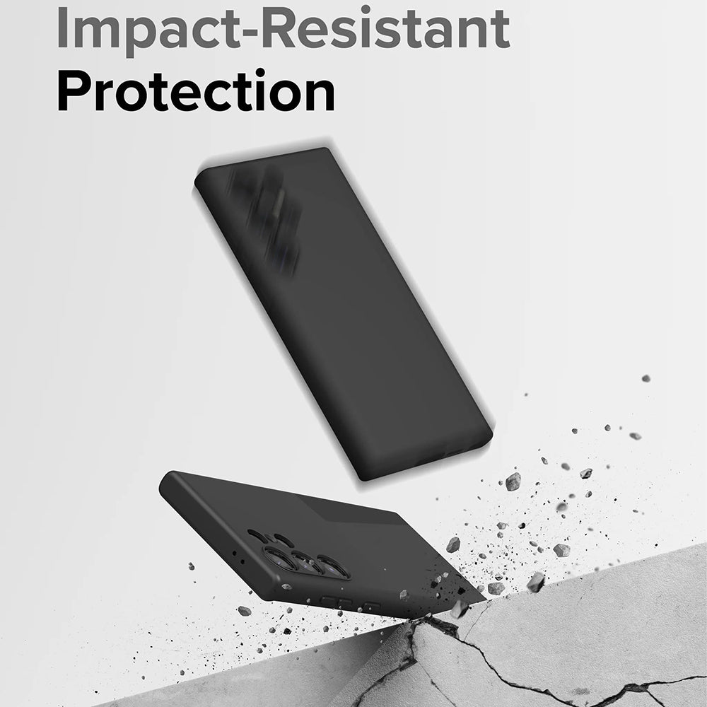 Ringke Husa de protectie Ringke Silicone Magnetic MagSafe compatibil cu Samsung Galaxy S24 Ultra, Negru – imagine 5