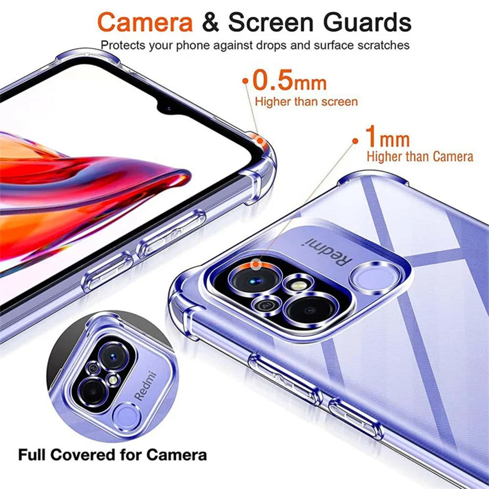 TechSuit Husa de protectie Techsuit Shockproof Clear Silicone compatibil cu Xiaomi Redmi Note 11 Pro 4G / Note 11 Pro 5G