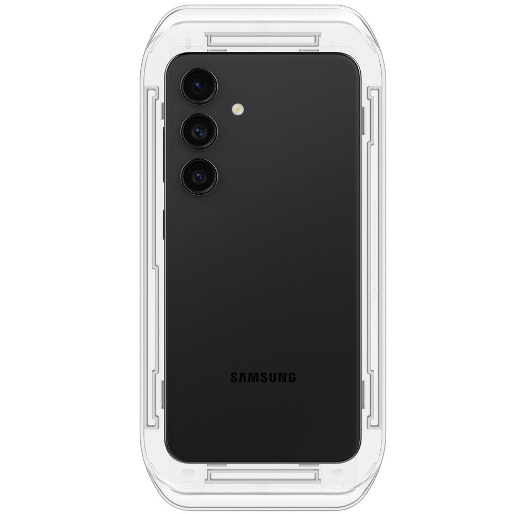 Spigen Folie de protectie Spigen (set de 2) Glas.tR EZ-FIT (AGL07432) compatibil cu Samsung Galaxy S24 Plus / S25 Plus, 