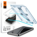 Spigen Folie de protectie Spigen (set de 2) Glas.tR EZ-FIT (AGL07432) compatibil cu Samsung Galaxy S24 Plus / S25 Plus, 