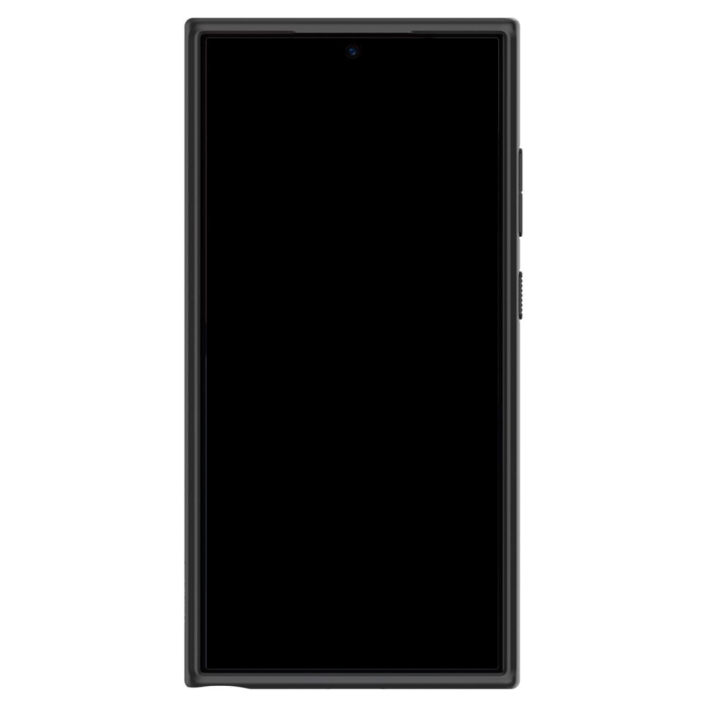 Spigen Husa de protectie Spigen Ultra Hybrid (ACS07295) compatibil cu Samsung Galaxy S24 Ultra, Negru Mat – imagine 2