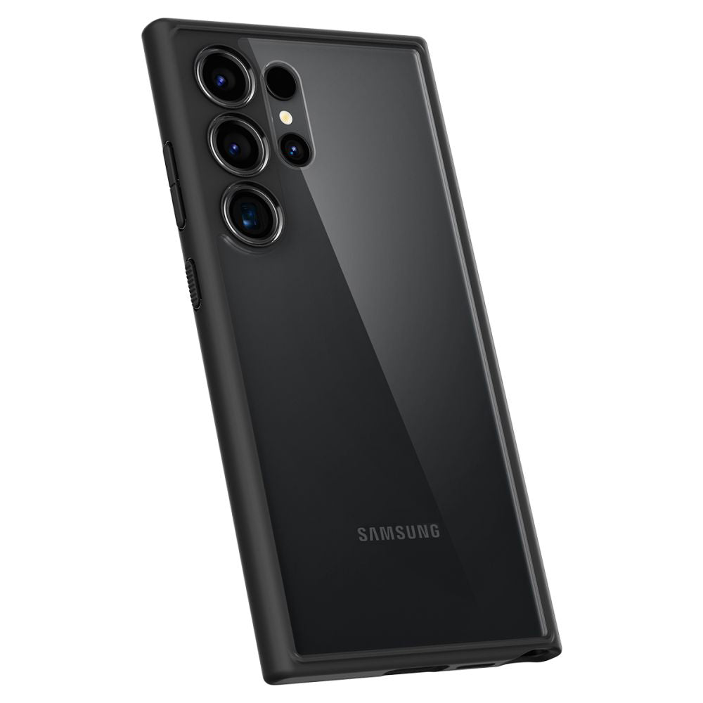 Spigen Husa de protectie Spigen Ultra Hybrid (ACS07295) compatibil cu Samsung Galaxy S24 Ultra, Negru Mat – imagine 5