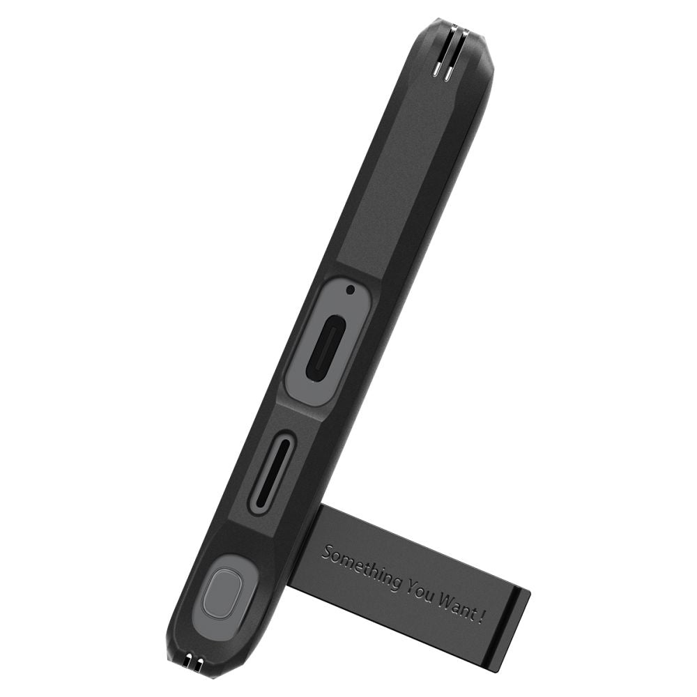Spigen Husa de protectie Spigen Tough Armor (ACS07300) compatibil cu Samsung Galaxy S24 Ultra, Negru – imagine 7