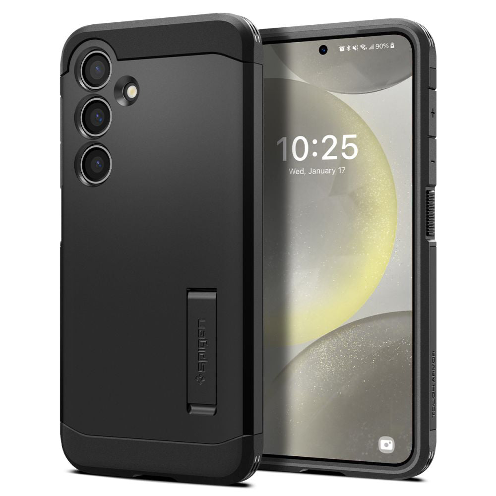 Spigen Husa de protectie Spigen Tough Armor (ACS07355) compatibil cu Samsung Galaxy S24, Negru