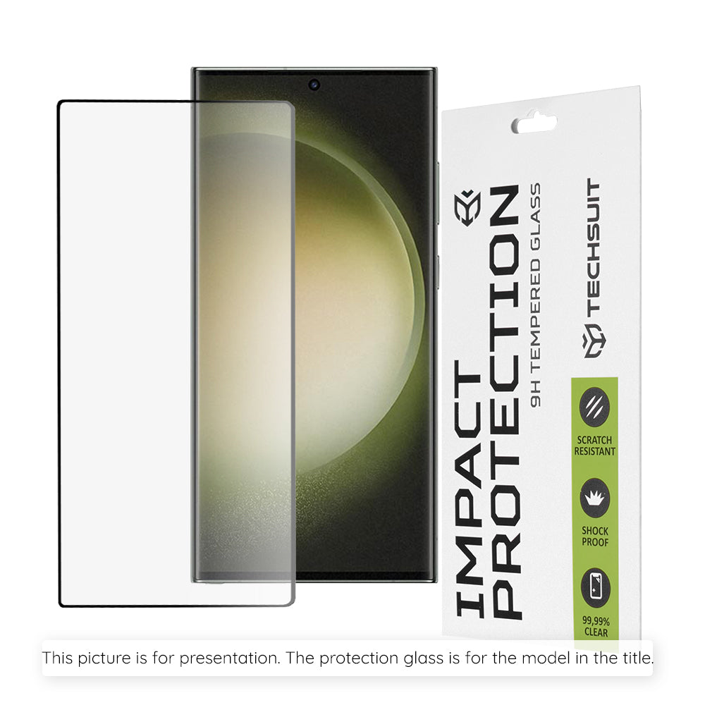 TechSuit Folie de protectie Techsuit 111D Full Cover / Full Glue Glass compatibil cu Realme 16 Pro, Negru
