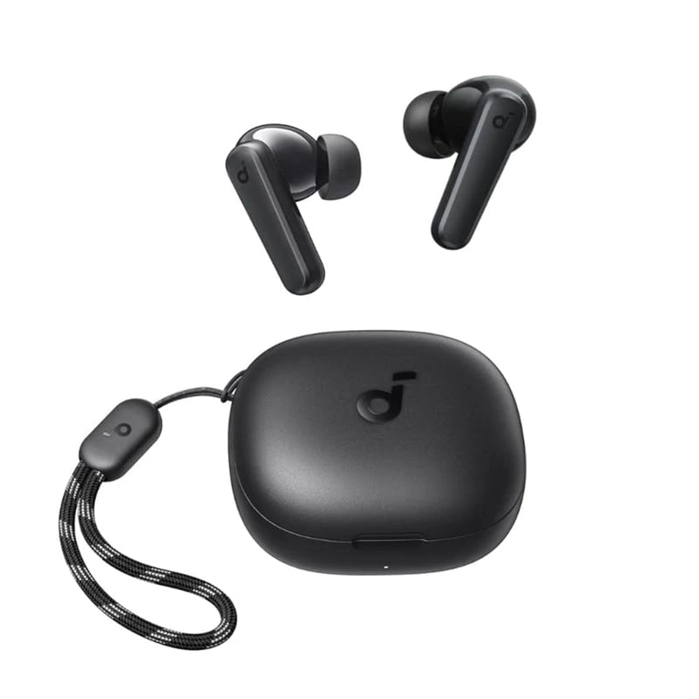 Anker - Wireless Earbuds R50i (A3949G21) - with Charging Case, Extra-bass, AI-Enhanced Calls - White