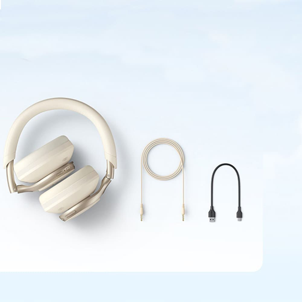 Anker - Wireless Headphones SoundCore Space One (A3035G21) - Bluetooth 5.3, Active Noise Cancelling, Hi-Res - White