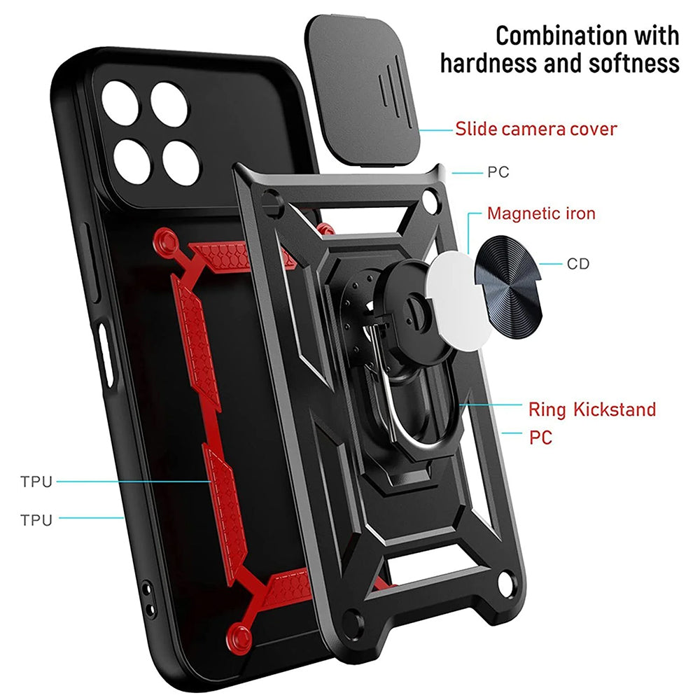 Techsuit - CamShield Series - Honor X8b - Black