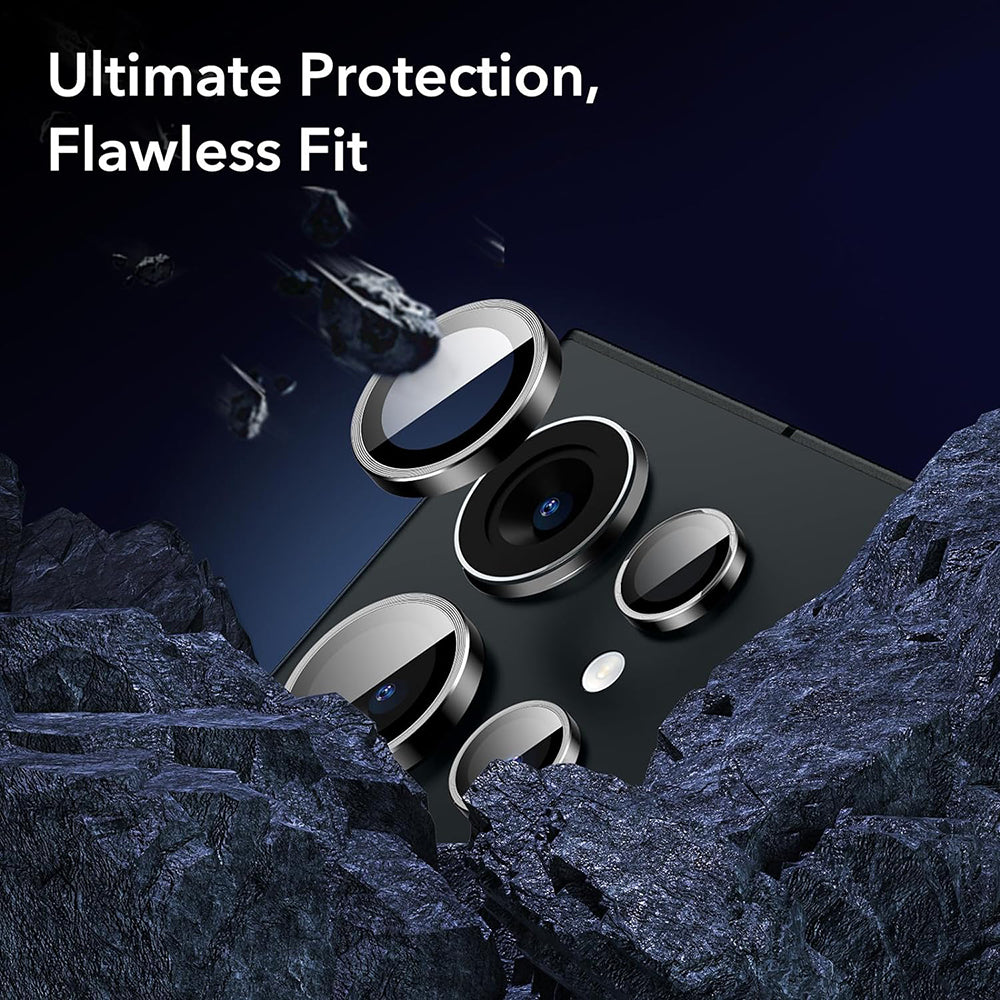 ESR - Lens Protector Tempered Glass (2 pack) - Samsung Galaxy S24 Ultra - Black