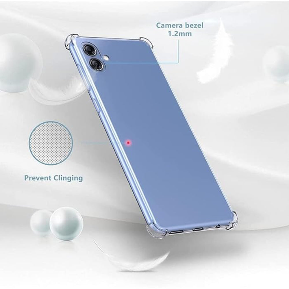 Techsuit - Shockproof Clear Silicone - Samsung Galaxy A05 - Clear