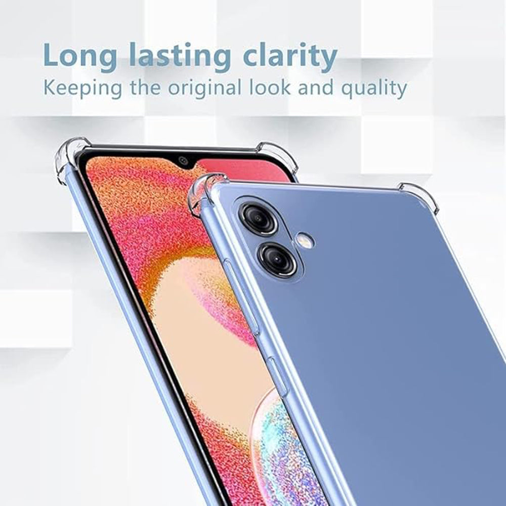 Techsuit - Shockproof Clear Silicone - Samsung Galaxy A05 - Clear