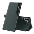 TechSuit Husa de protectie Techsuit eFold Series compatibil cu Samsung Galaxy S24 Ultra, Verde Inchis