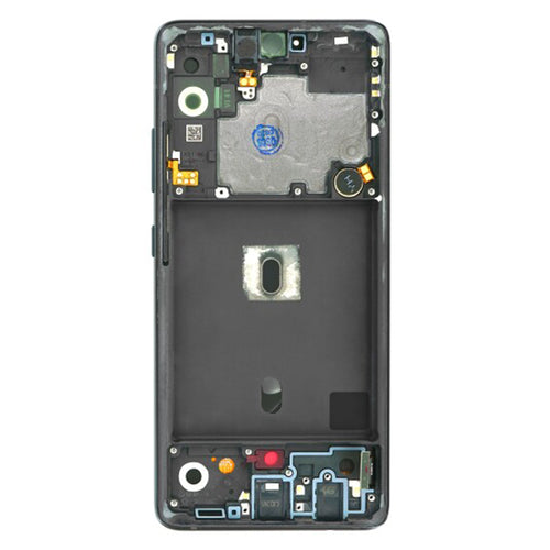 Samsung - Original Display Touchscreen + Frame (14353) - Samsung Galaxy A51 5G (SM-A516), GH82-23100A - Black