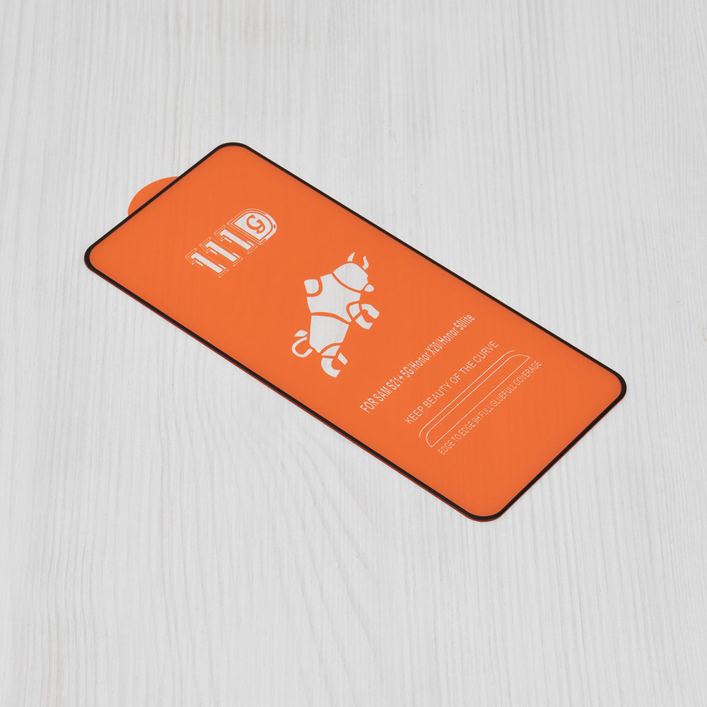 Techsuit - 111D Full Cover / Full Glue Glass - Xiaomi Poco X6 Pro - Black