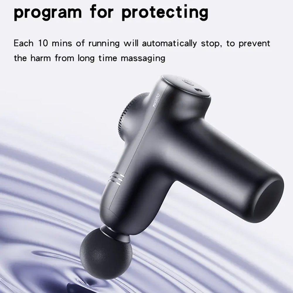 Yesido - Massage Gun (MG01) - Low Noise, Type-C - Black