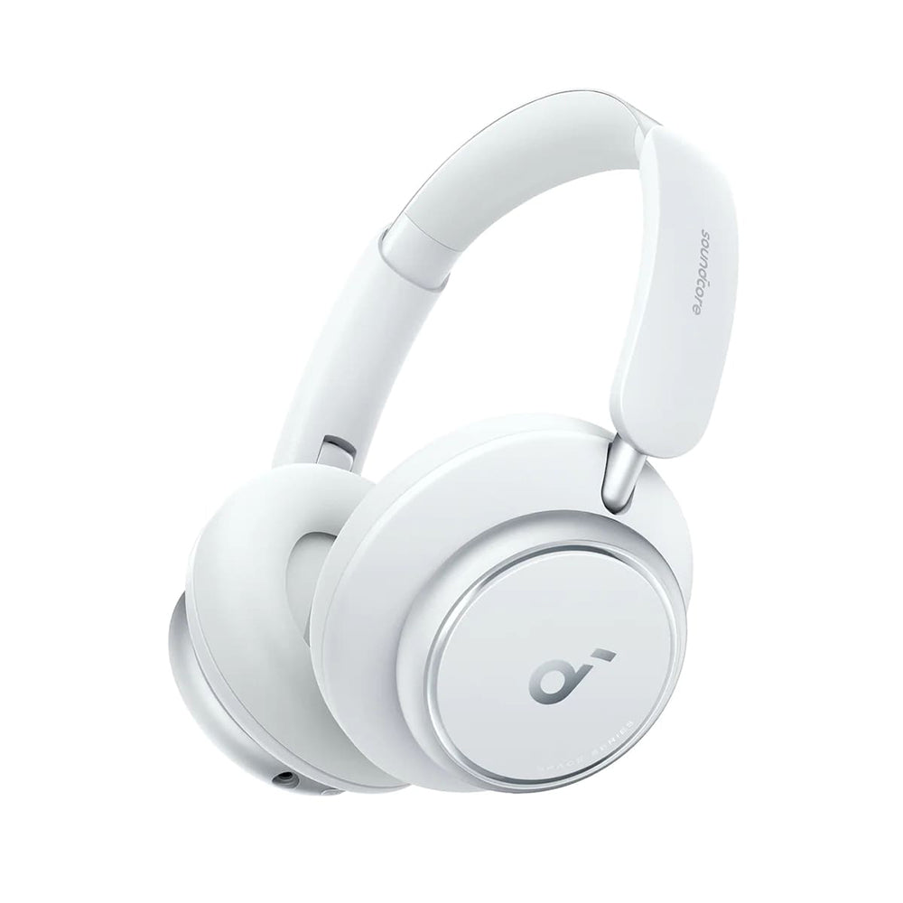 Anker - Wireless Headphones Space Q45 (A3040G21) - Bluetooth 5.3, Noise Cancelling, USB-C - White