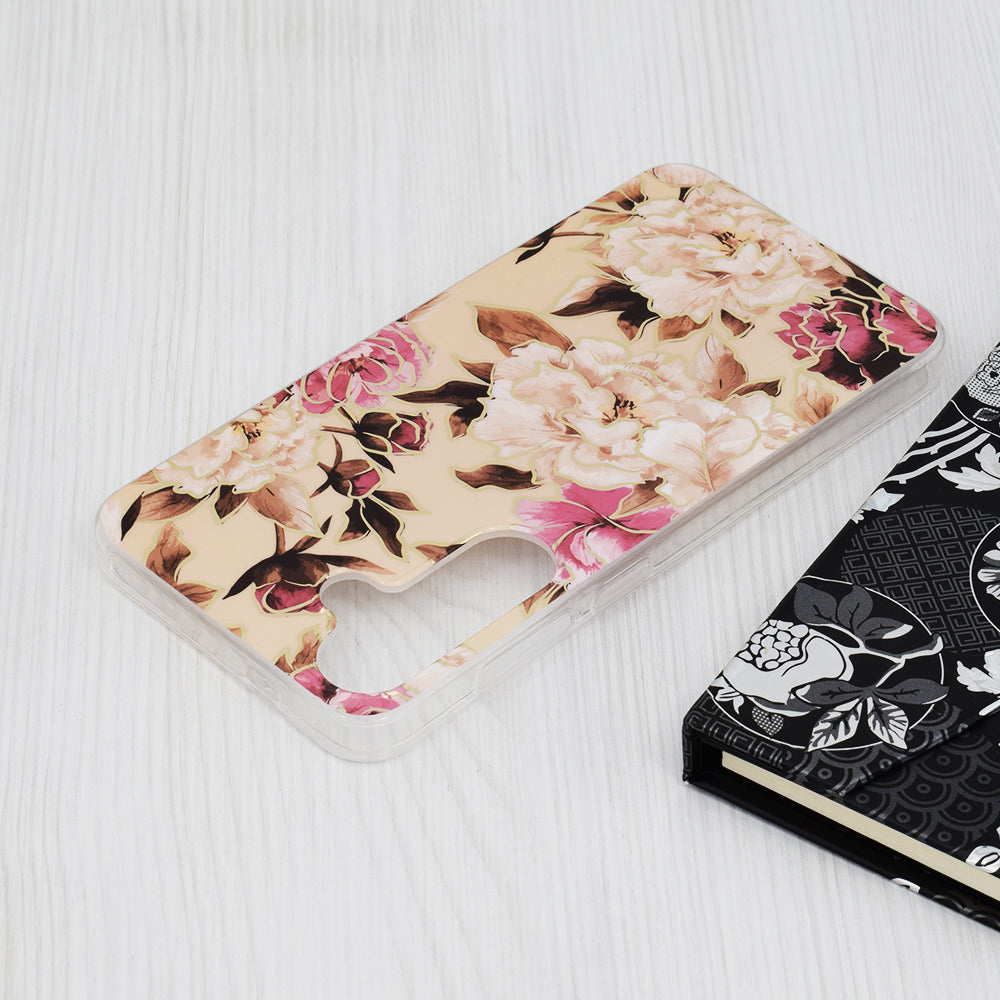 Techsuit - Marble Series - Samsung Galaxy S24 Plus - Mary Berry Nude