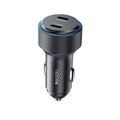 Yesido - Car Charger (Y48) - 2x Type-C, Fast Charging, 60W - Black