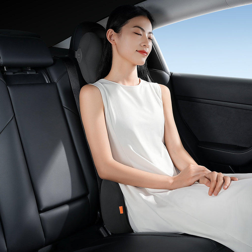 Baseus - Lumbar Pillow Comfort Ride Series (C20036402111-01) - for Travelling - Black