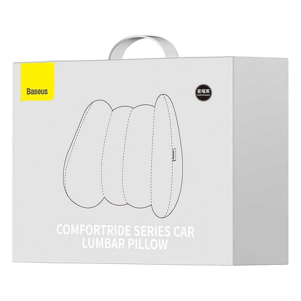 Baseus - Lumbar Pillow Comfort Ride Series (C20036401111-00) - for Car Travelling - Black