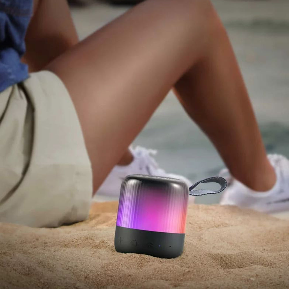 Anker - Wireless Speaker SoundCore Glow Mini (A3136G11) - 360° Sound, 8W, IP67 - Black