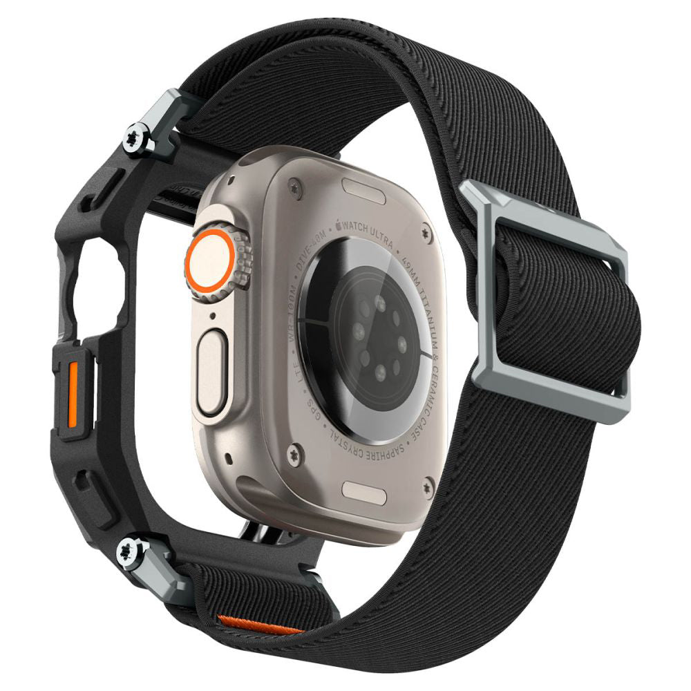 Spigen Accesoriu smartwatch Spigen Lite Fit "Pro" (ACS07104) compatibil cu Apple Watch Ultra / Ultra 2, Negru Mat