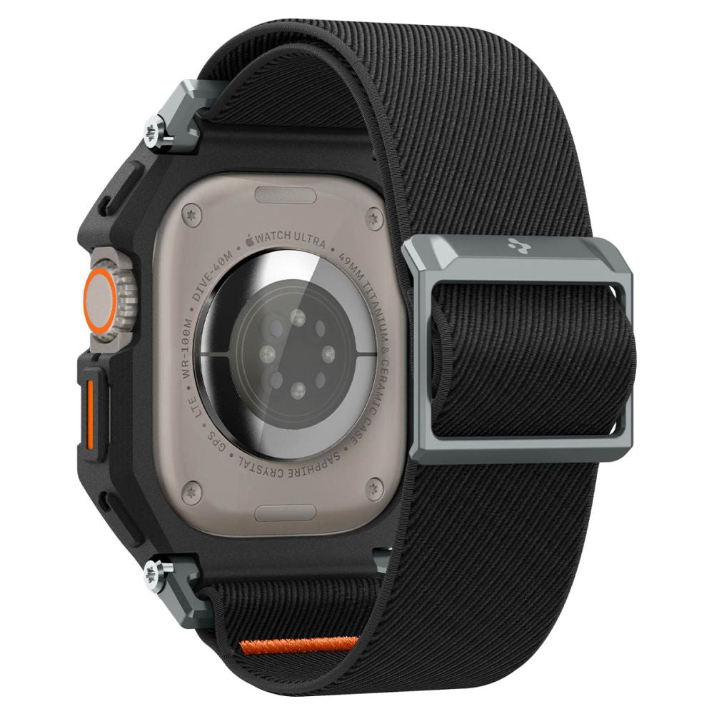 Spigen Accesoriu smartwatch Spigen Lite Fit "Pro" (ACS07104) compatibil cu Apple Watch Ultra / Ultra 2, Negru Mat – imag