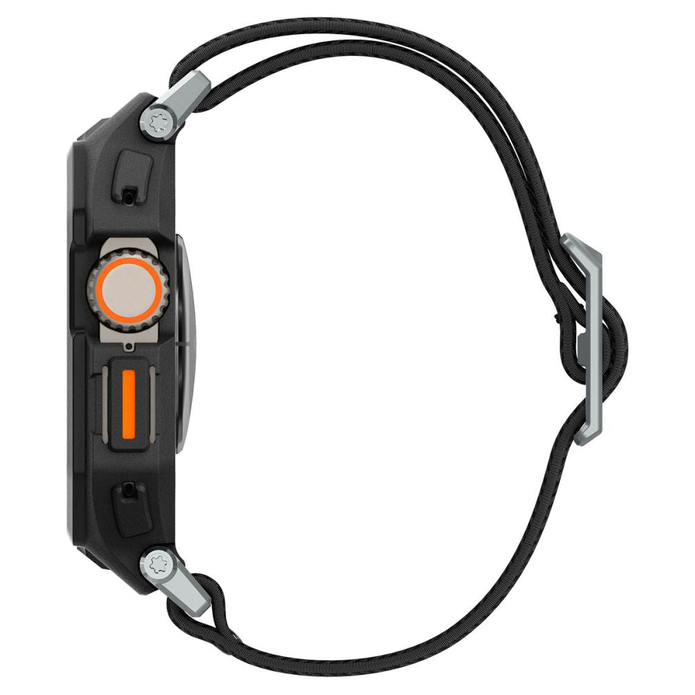 Spigen Accesoriu smartwatch Spigen Lite Fit "Pro" (ACS07104) compatibil cu Apple Watch Ultra / Ultra 2, Negru Mat – imag